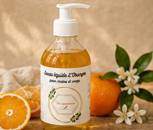 Savon liquide l'oranger